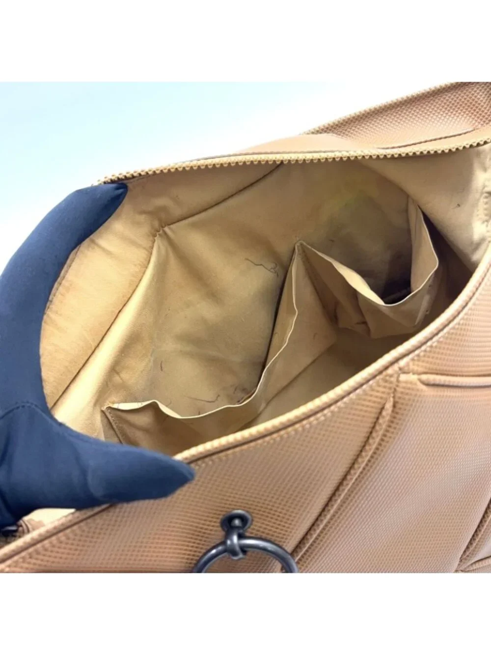 Bottega Veneta Marco Polo Brown Tote Bag Black
